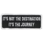 Hot Leathers PPL9104 Not The Destination 4″ x 2″ Patch