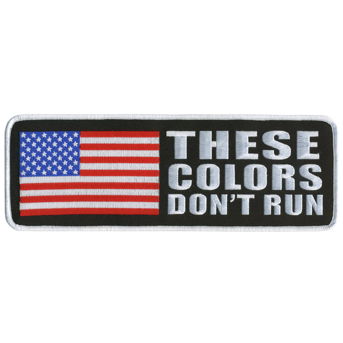 Hot Leathers PPL9143 These Colors Don’t Run 4″ x 2″ Patch