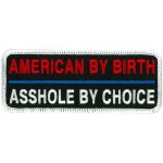 Hot Leathers PPL9154 Asshole by Choice 4″ Patch PPL9154