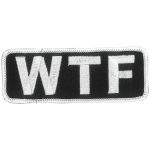 Hot Leathers W T F 4″ x 2″ Patch PPL9174
