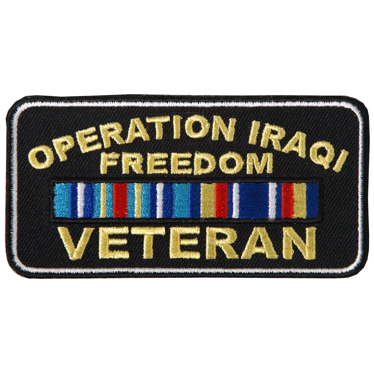 Hot Leathers PPL9181 Iraqi Freedom 4″ x 2″ Patch