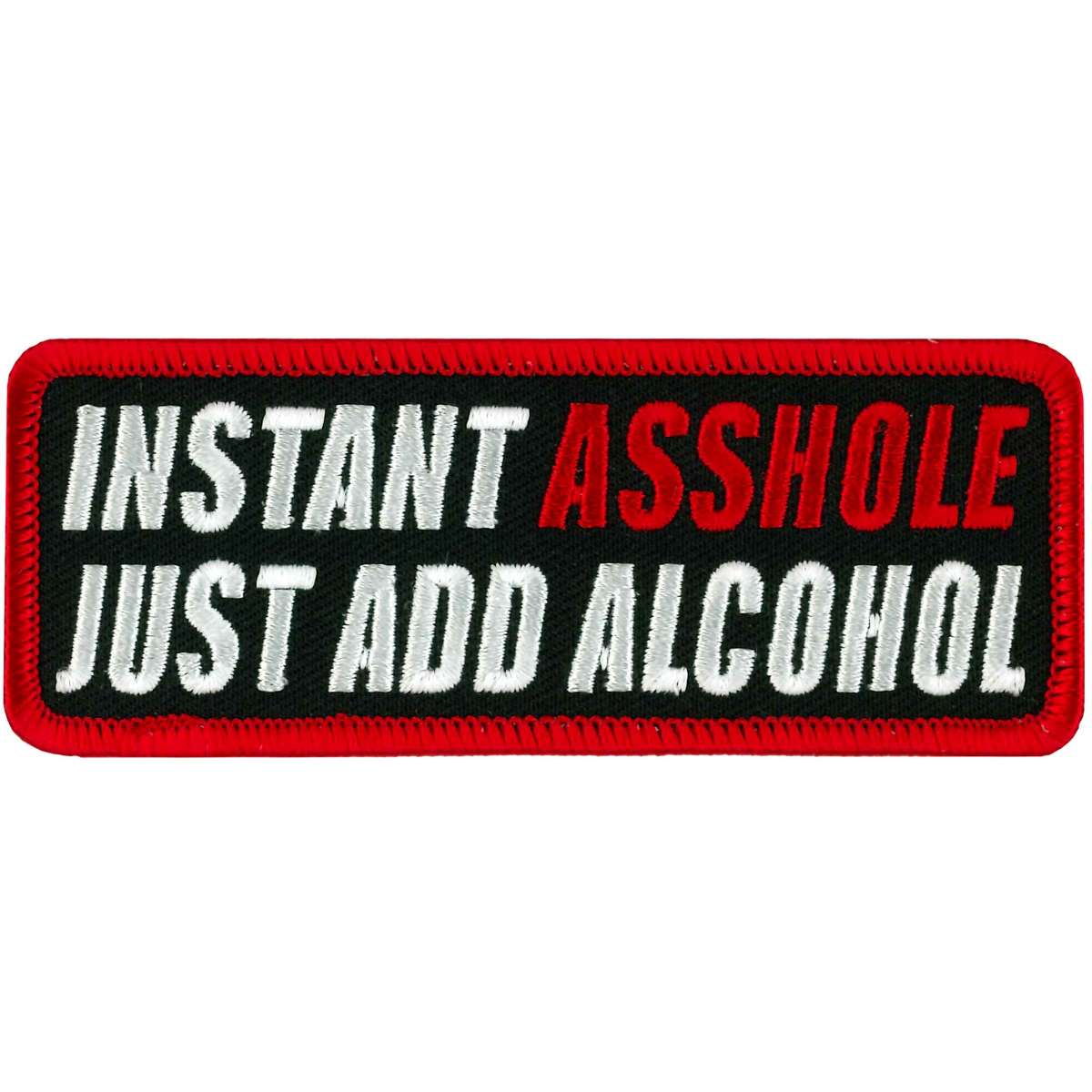 Hot Leathers PPL9187 Instant Asshole 4″ Patch