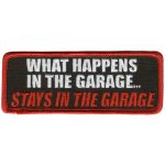 Hot Leathers PPL9205  In The Garage 4″ x 2″ Patch