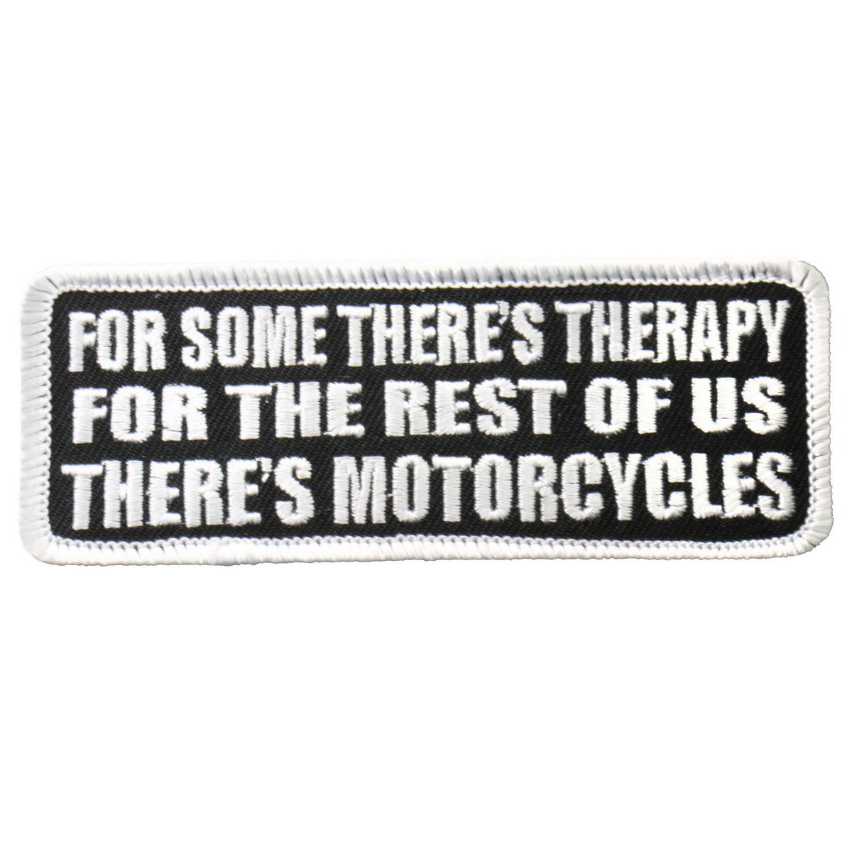 Hot Leathers PPL9234  There’s Motorcycles 4″ x 2″ Patch