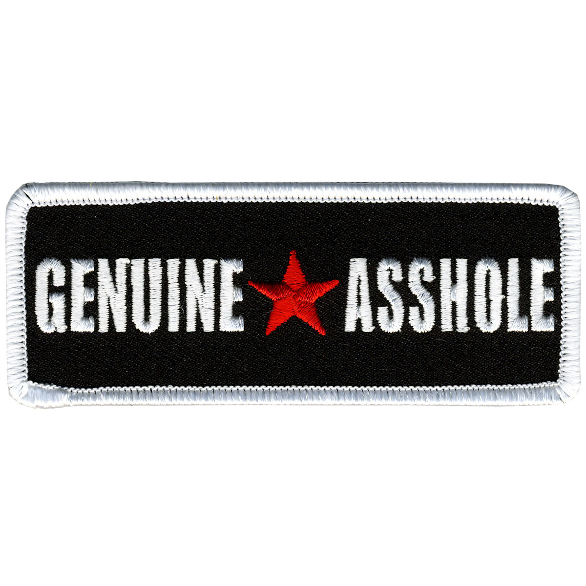 Hot Leathers PPL9258  Genuine Asshole 4″ x 2″ Patch
