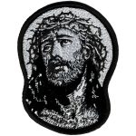 Hot Leathers PPL9296  Jesus in Crown of Thorns 3″ x 4″ Patch