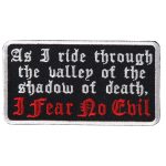 Hot Leathers Fear No Evil 4″ x 2″ Patch PPL9313