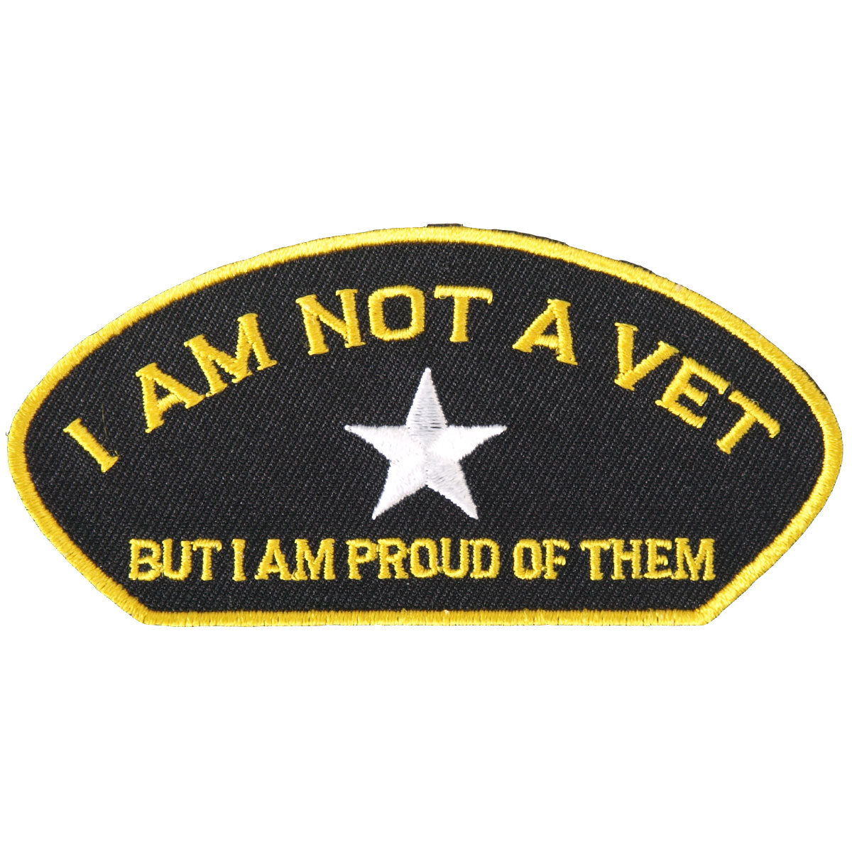 Hot Leathers PPL9319  Not a Vet 4″ x 2″ Patch