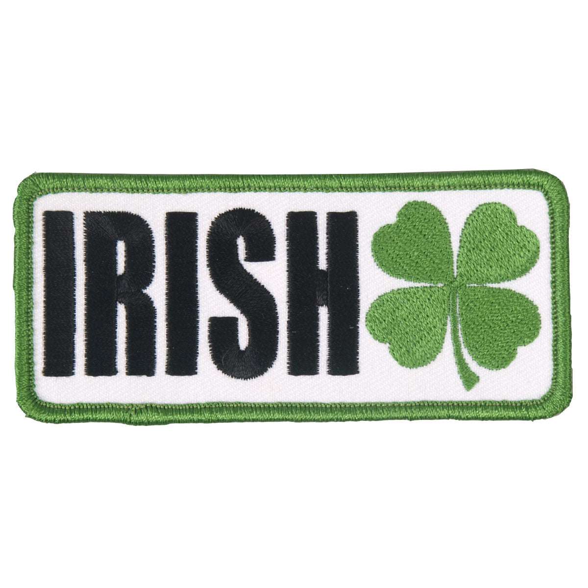 Hot Leathers Irish Clover Embroidered 4″ x 2″ Patch PPL9326