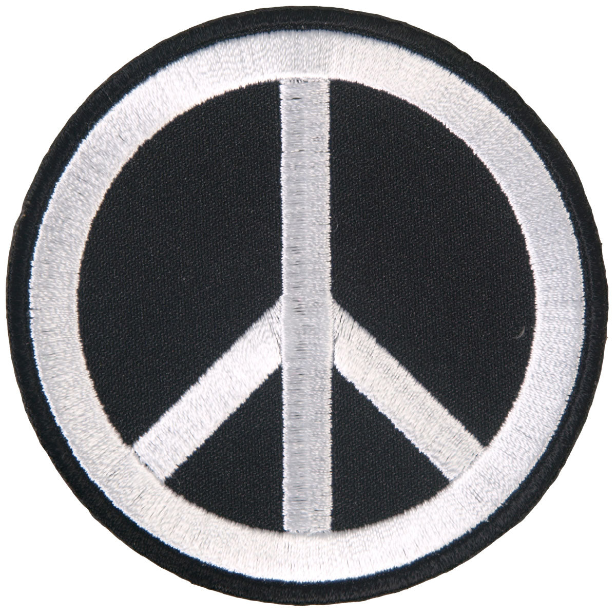 Hot Leathers PPL9330  Peace Sign Embroidered 3″ x 3″ Patch