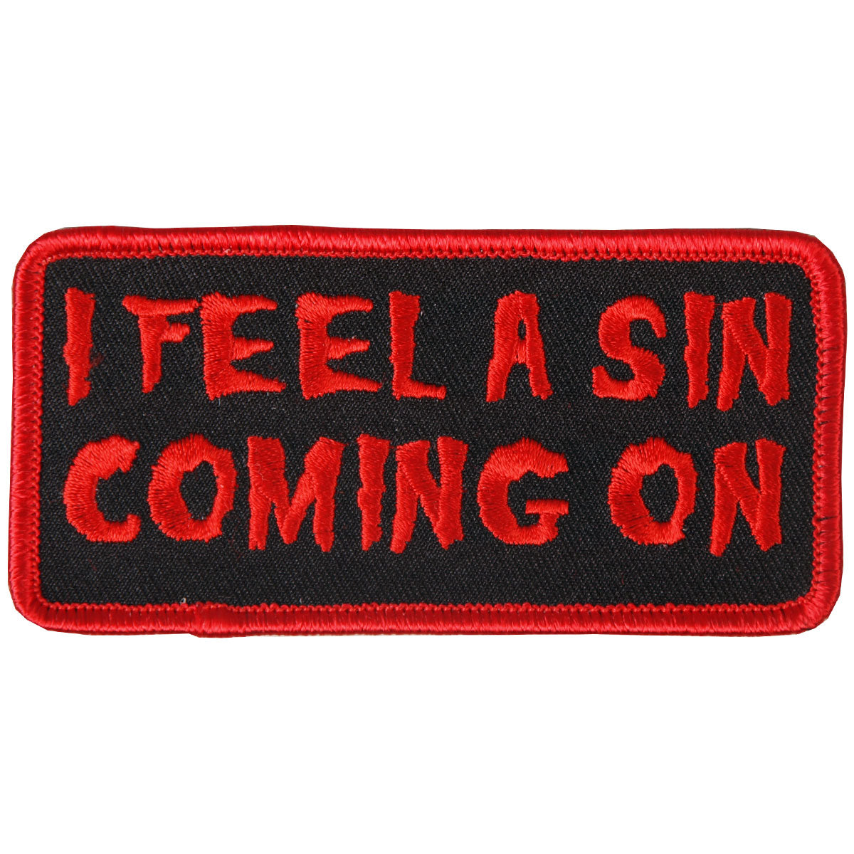 Hot Leathers PPL9351 I feel A Sin 4″ x 2″ Patch