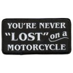 Hot Leathers Youre Never Lost 4″ x 2″ Patch PPL9360
