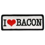 Hot Leathers PPL9381 I Love Bacon 4″ x 2″ Patch