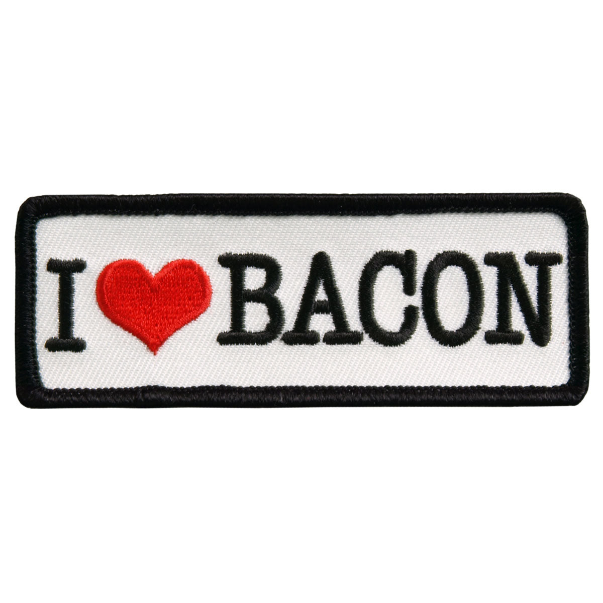 Hot Leathers PPL9381 I Love Bacon 4″ x 2″ Patch