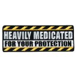 Hot Leathers PPL9382 Heavily Medicated 4″ x 2″ Patch