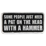 Hot Leathers PPL9438 Some People 4″ x 2″ Patch
