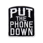 Hot Leathers PPL9497 Put The Phone Down 3″x4″ Patch