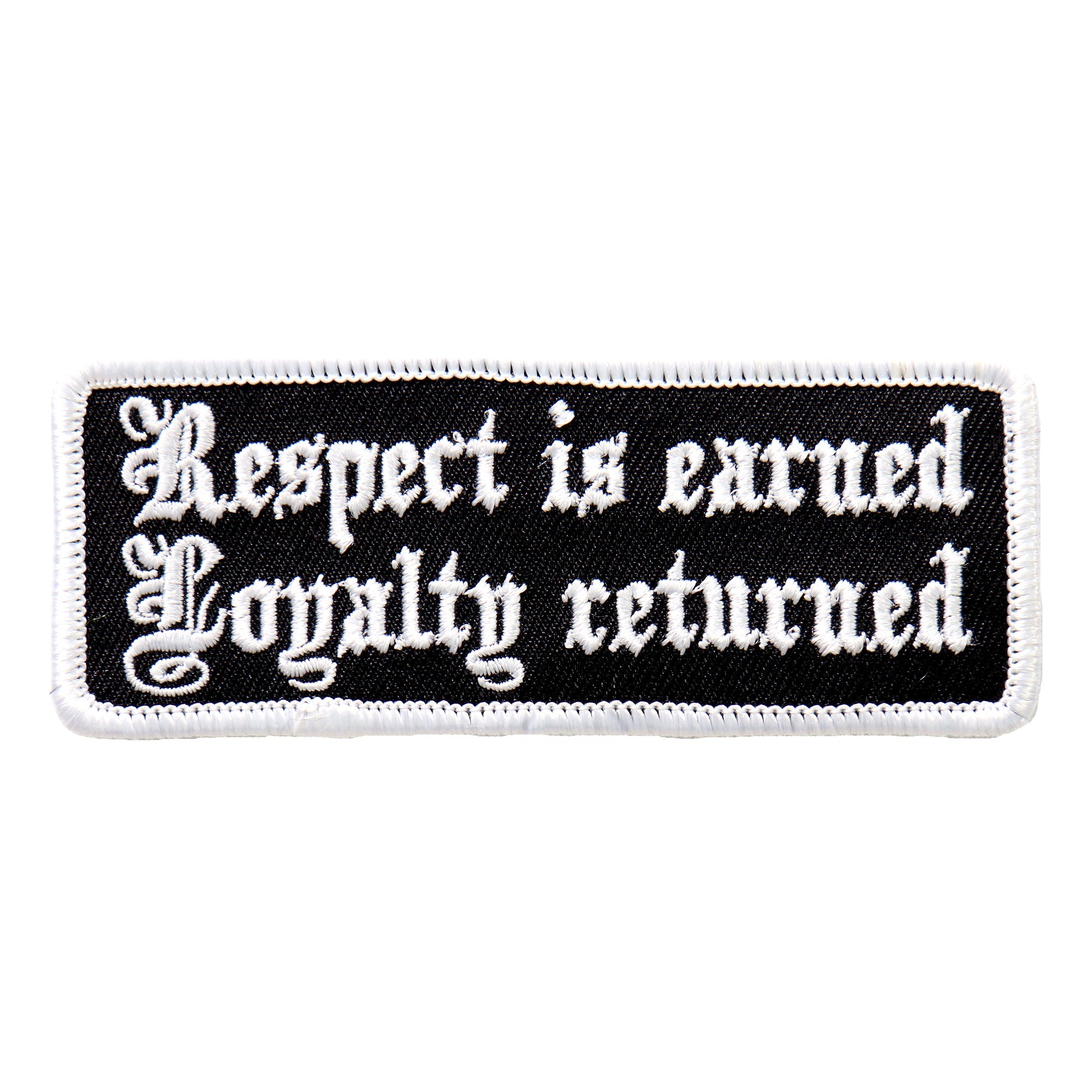 Hot Leathers PPL9498 Respect Is Earned 4″x1″ Patch