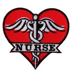 Hot Leathers PPL9537 Nurse Heart 3″x3″ Patch
