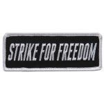 Hot Leathers Strike for Freedom 4″x2″ Patch PPL9576