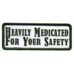 Hot Leathers PPL9593 Heavily Medicated 4″x1″ Patch