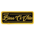 Hot Leathers Bless Ce Velo 4″x1″ Patch PPL9628