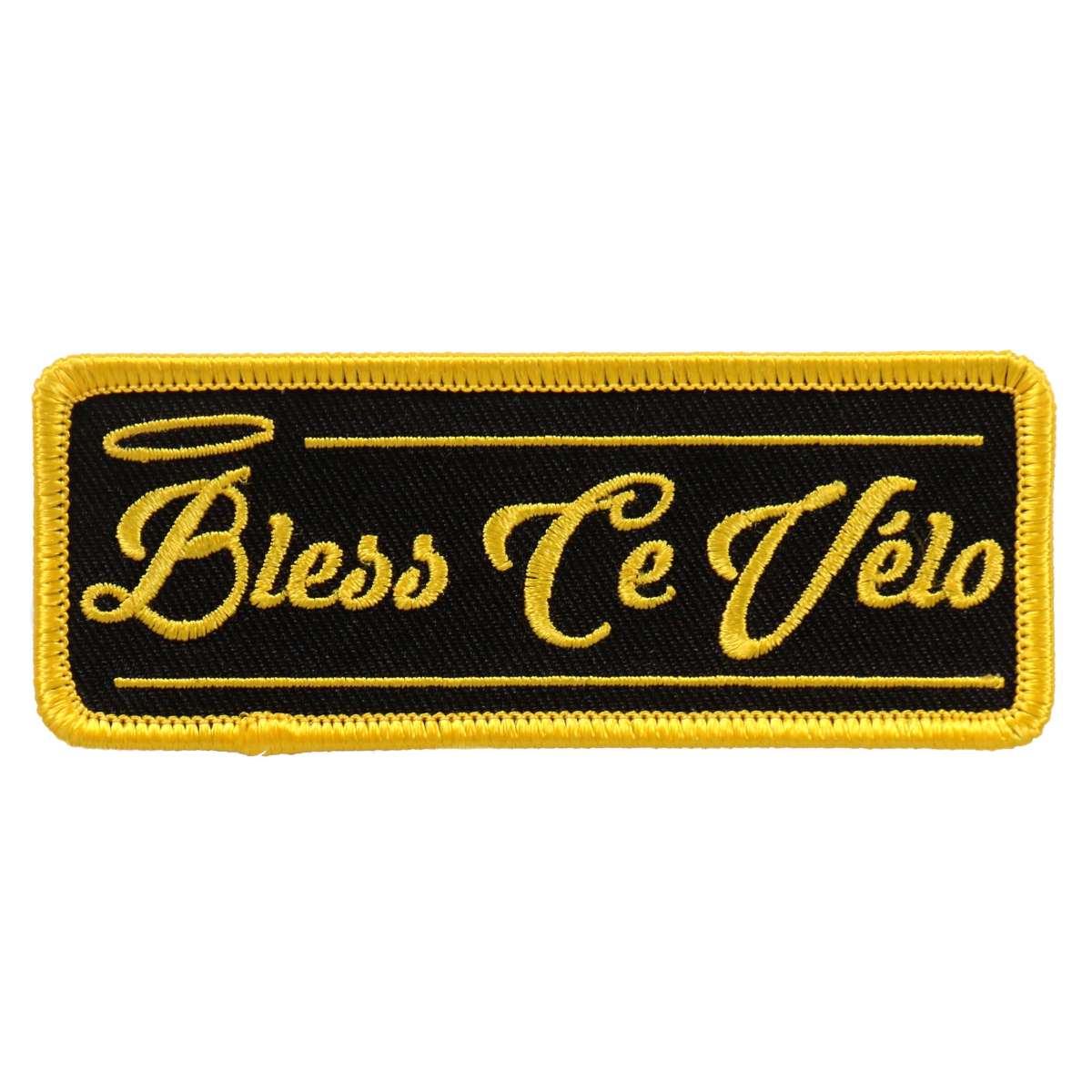 Hot Leathers Bless Ce Velo 4″x1″ Patch PPL9628