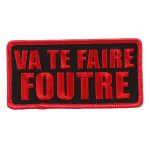 Hot Leathers Va Te Faire Foutre 4″x2″ Patch PPL9630