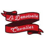 Hot Leathers La Demoiselle Cavalier 4″x2″ Patch PPL9634