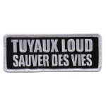Hot Leathers Tuyaux Loud Sauver Des 4″x2″ Patch PPL9635