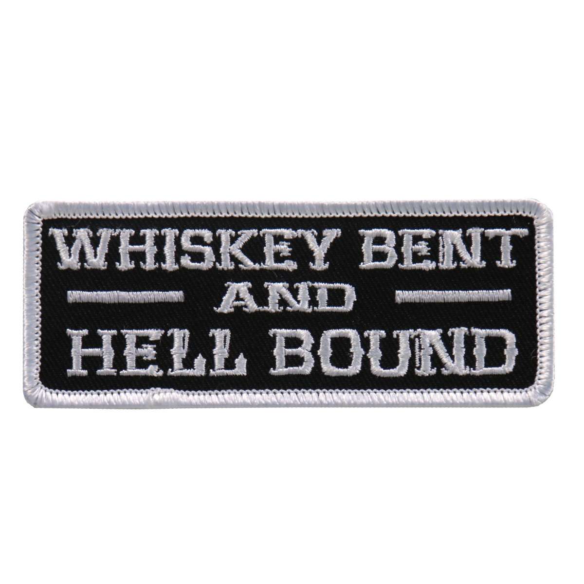 Hot Leathers Whiskey Bent 4″x2″ Patch PPL9657