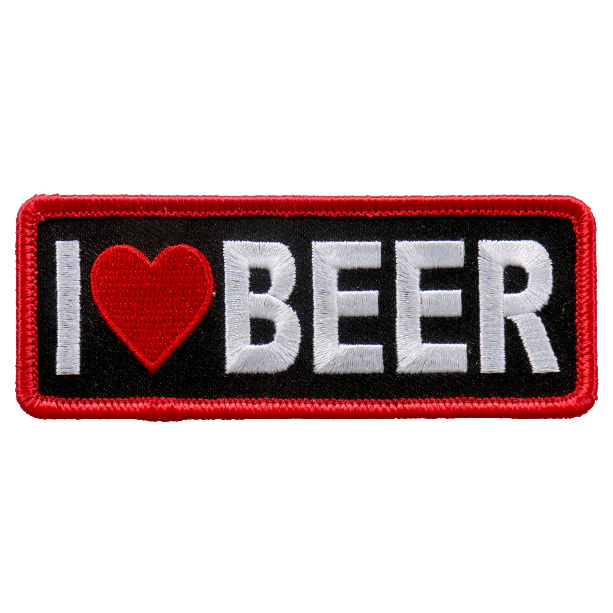 Hot Leathers PPL9663 I Love Beer 4″x2″ Patch