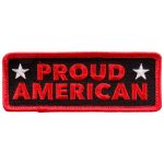 Hot Leathers PPL9692 Proud American 4″x2″ Patch
