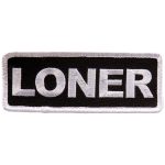Hot Leathers PPL9709 Loner 4″x2″ Patch