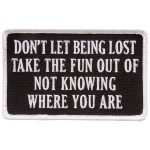 Hot Leathers PPL9720 Being Lost 4″x3″ Patch