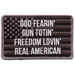 Hot Leathers PPL9724 God Fearin Gun Totin 4″x3″ Patch
