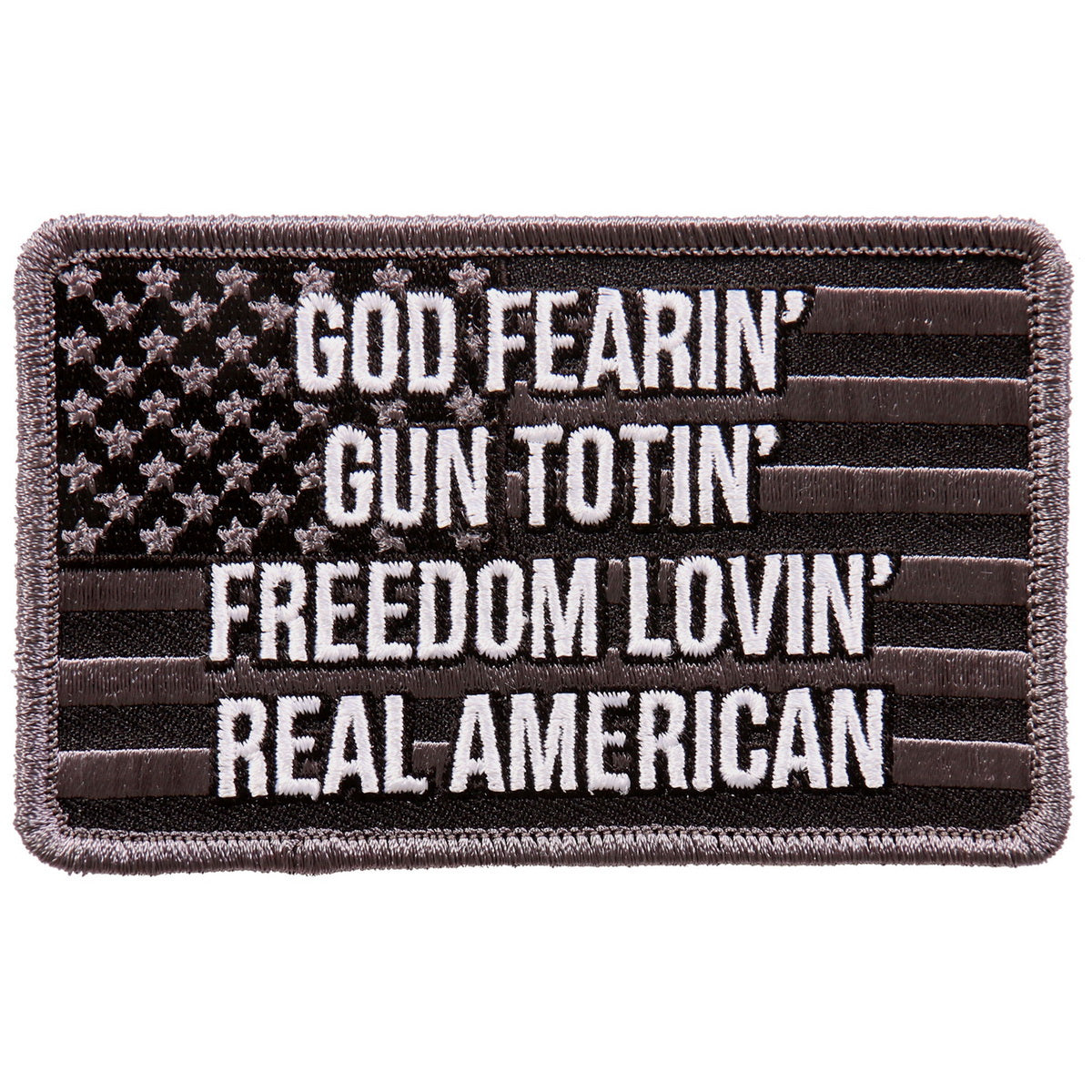 Hot Leathers PPL9724 God Fearin Gun Totin 4″x3″ Patch