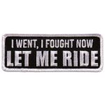 Hot Leathers Let Me Ride 4″x2″ Patch PPL9741