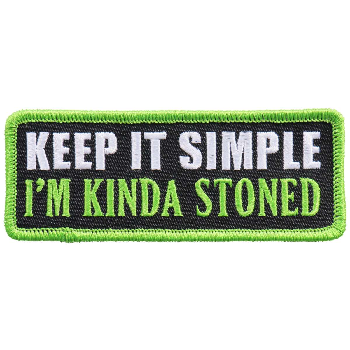Hot Leathers Patch I’m Kinda Stoned PPL9755