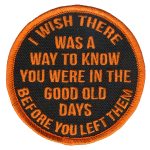 Hot Leathers Good Old Days 3″ X 3″ Patch PPL9773