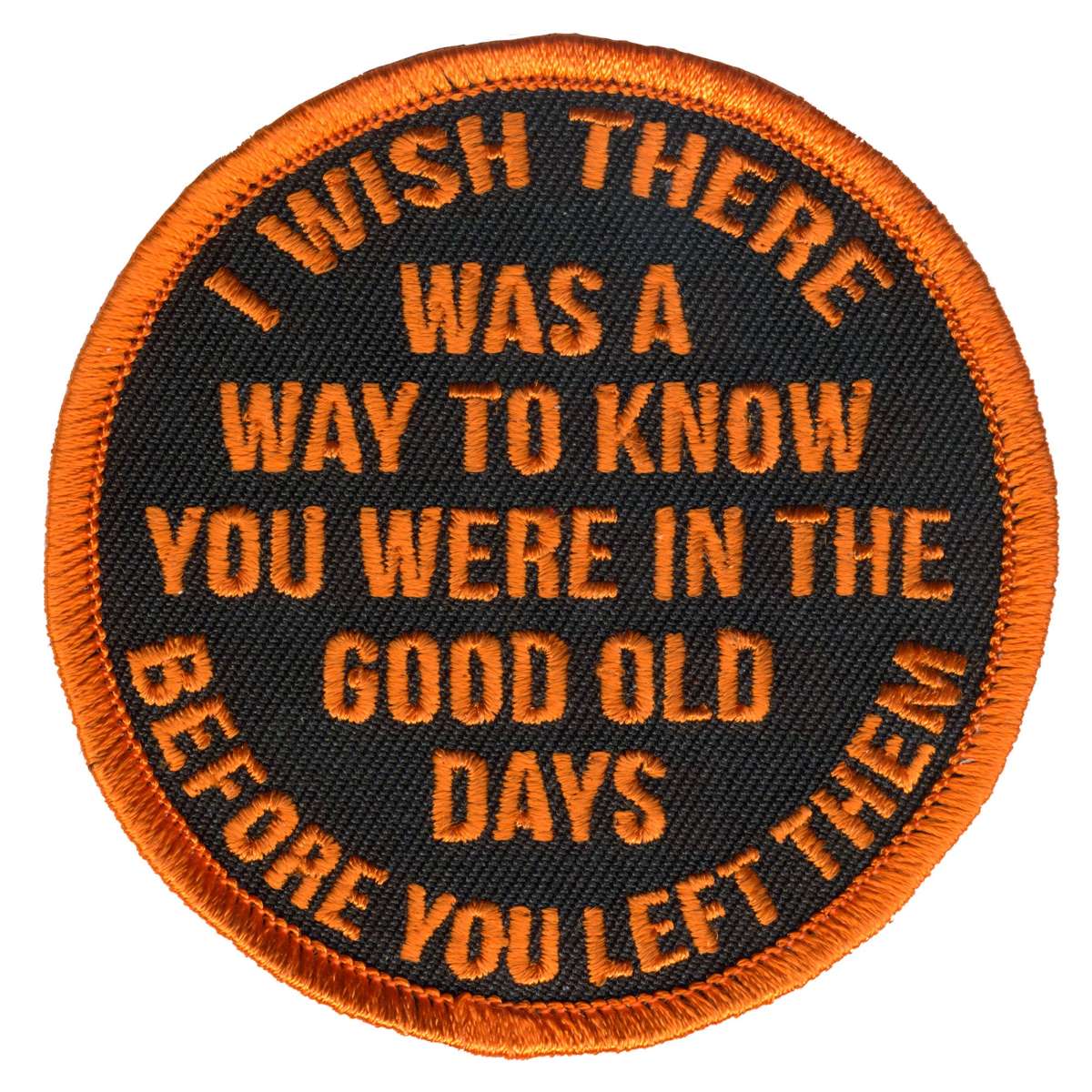 Hot Leathers Good Old Days 3″ X 3″ Patch PPL9773