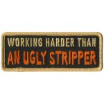 Hot Leathers PPL9797 Ugly Stripper 4″x 2″ Patch