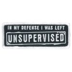 Hot Leathers PPL9806 Unsupervised 4″x 2″ Patch