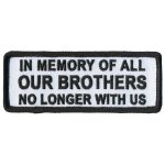 Hot Leathers PPL9813 In Memory of 4″x 2″ Patch