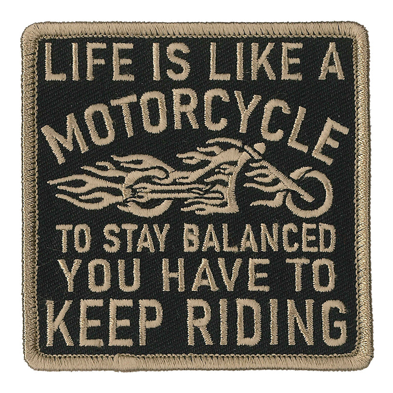 Hot Leathers PPL9828 Like A Motorcycle 3″x 3″ Patch