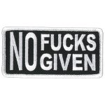 Hot Leathers PPL9830 No Fucks Given 4″x 2″ Patch