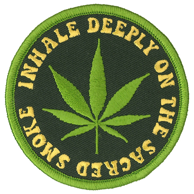 Hot Leathers PPL9837 Inhale Deeply 3″x 3″ Patch