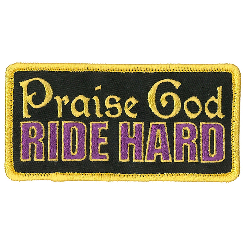 Hot Leathers PPL9840 Praise God 4″x 2″ Patch