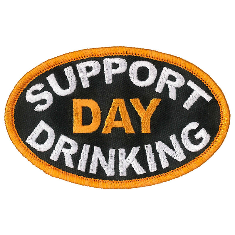 Hot Leathers PPL9841 Support Day Drinking 4″x 2″ Patch