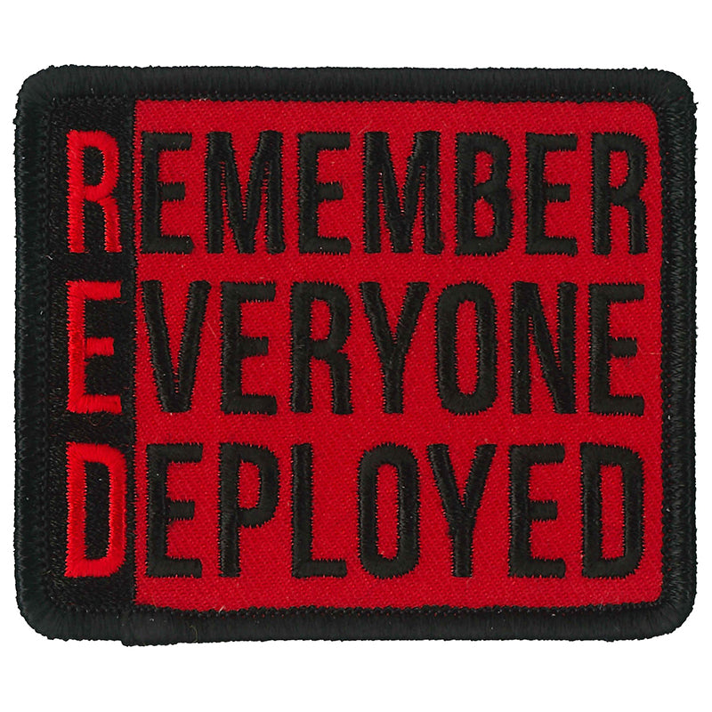 Hot Leathers PPL9863 Remember Deployed 3″x 3″ Patch